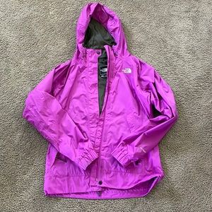 The North face rain jacket